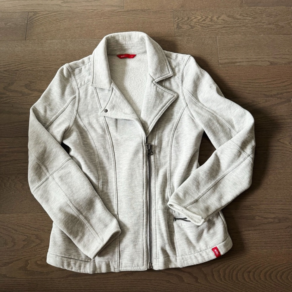 esprit fleece lined blazer jacket